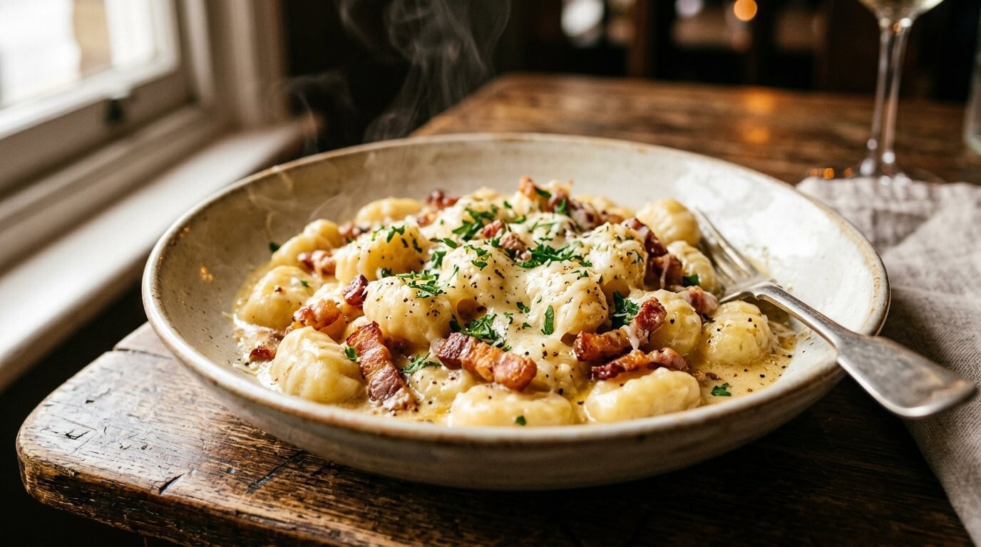 Creamy Bacon Gnocchi