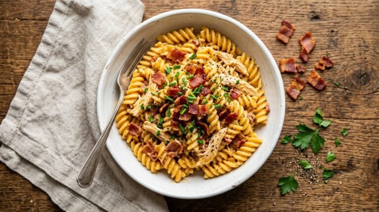 Chicken Bacon Ranch Pasta That Earns a Permanent Spot in Your Weekly Rotation